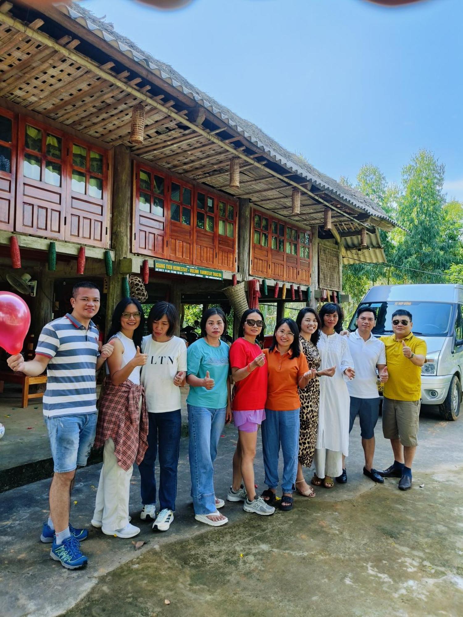 Giangtien Homestay-Vulinh Farmstay-Bungalow Yen Binh ภายนอก รูปภาพ