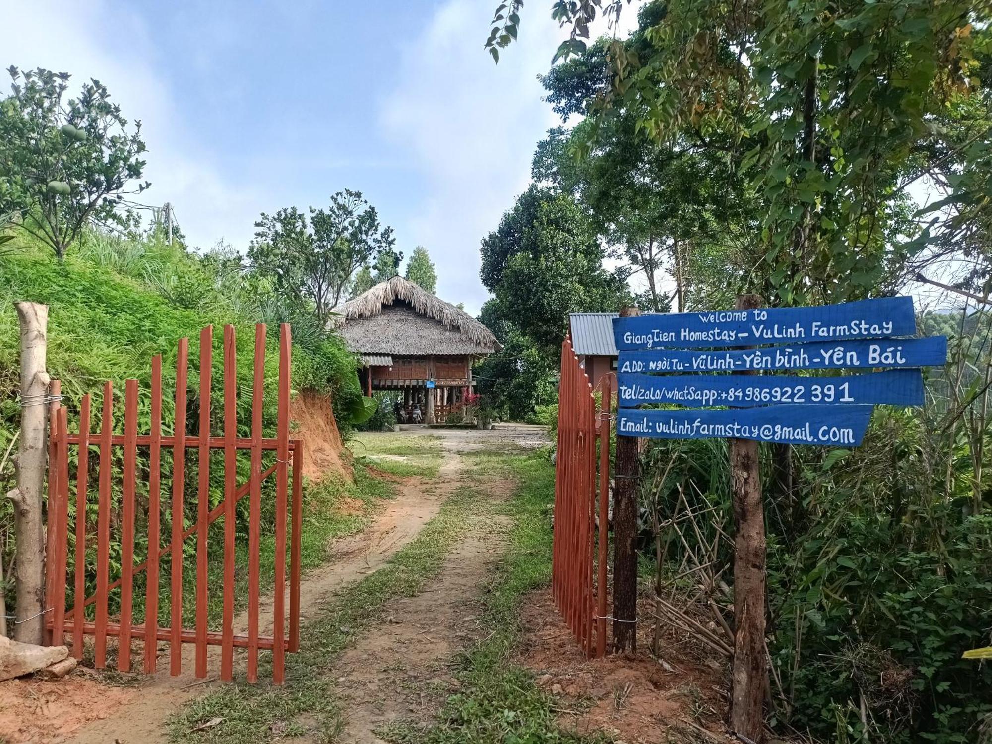 Giangtien Homestay-Vulinh Farmstay-Bungalow Yen Binh ภายนอก รูปภาพ