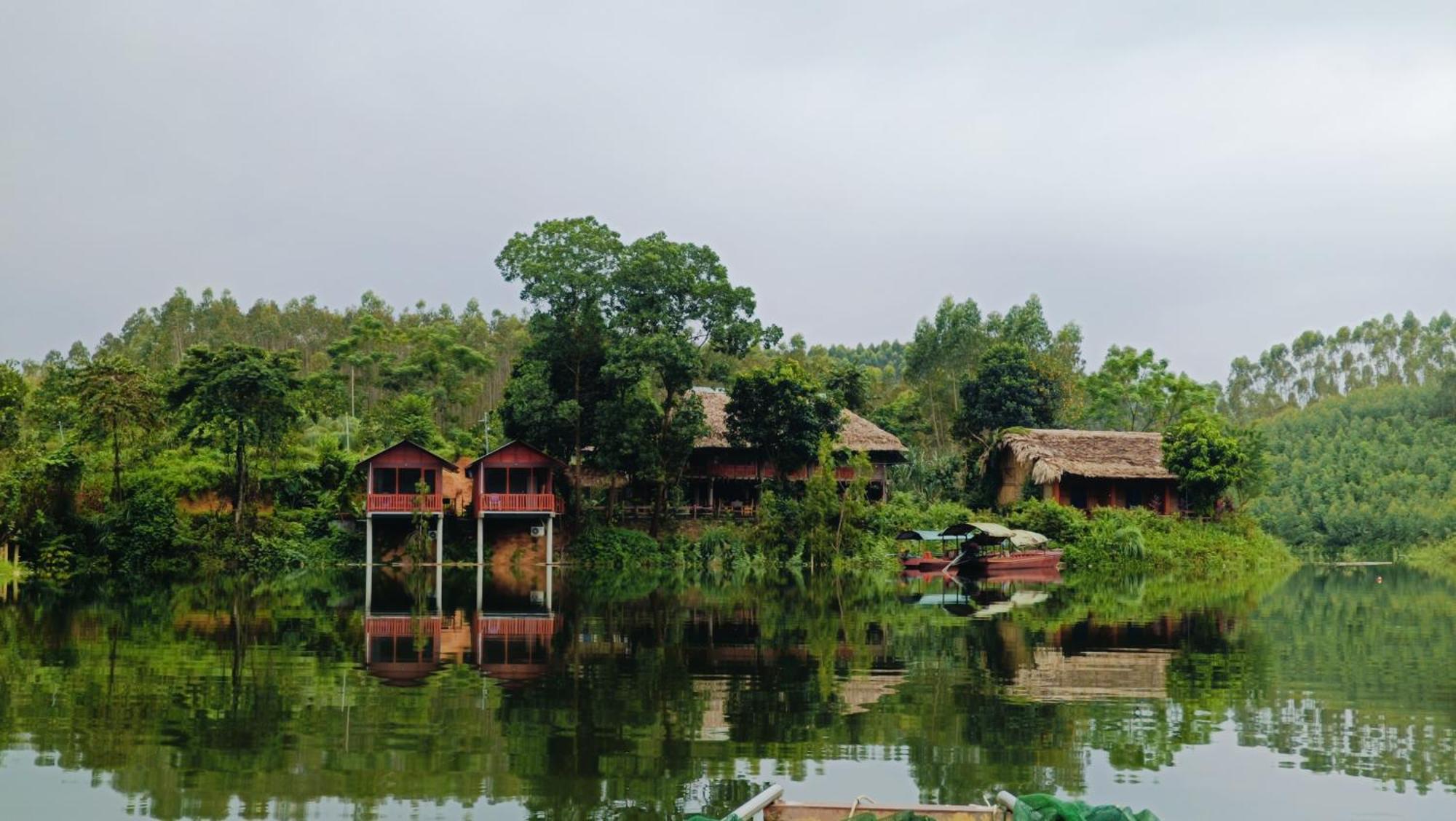 Giangtien Homestay-Vulinh Farmstay-Bungalow Yen Binh ภายนอก รูปภาพ
